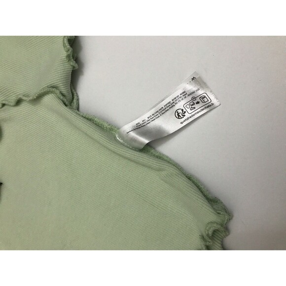 Primark Women’s Top/ Tank XS Size Pastel Green Color - Picture 7 of 8